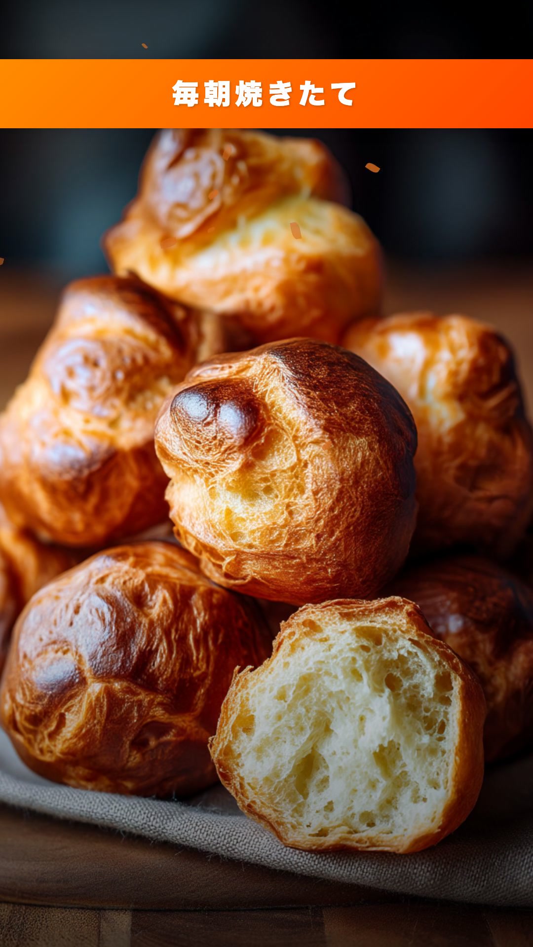 ベーカリー 店頭サイネージ